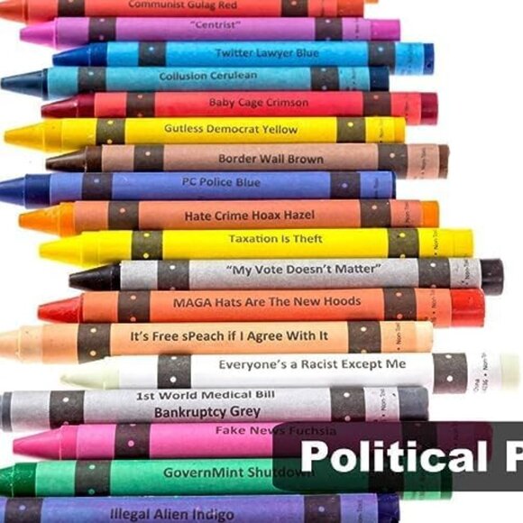 BOX OF Sarcastic Offensive CRAYONS -Witty Insult Gag Gift Fun Humor Funny NEW - Picture 8 of 13